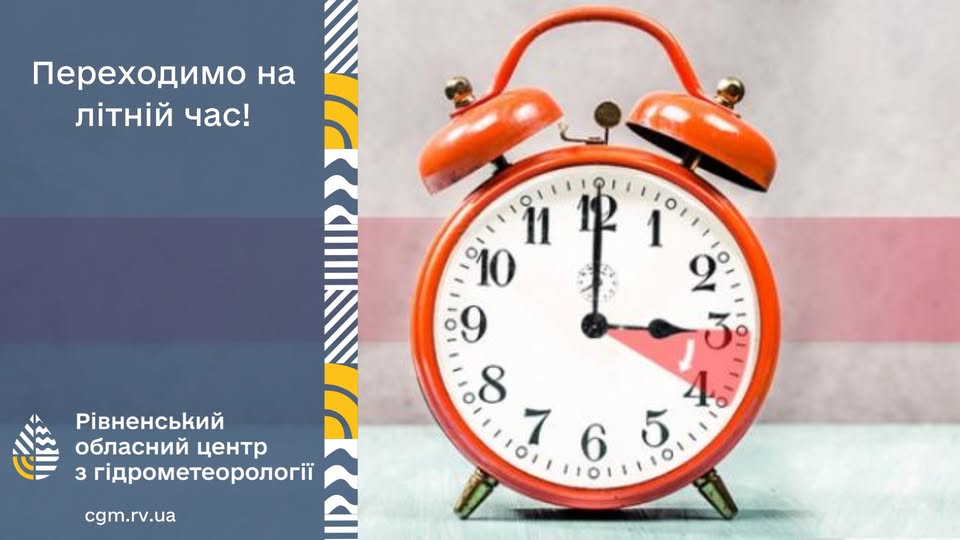 Перехід на літній час
