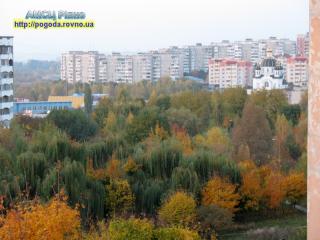 Прогноз погоди по місту Рівне та області на 21 - 24 жовтня 2014 року