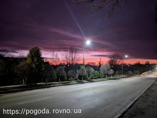 Прогноз погоди по Рівненській області на 20-22 грудня 2025 року
