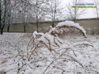 Прогноз погоди на 07-11 грудня по місту Рівне та Рівненській області