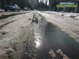 Прогноз погоди на 16-18 березня 2021 року по місту Рівне та Рівненській області 