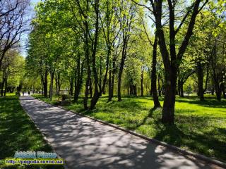 Прогноз погоди на 6-9 травня 2022 року по Рівненській області