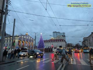 Прогноз погоди по Рівненській області на 24-27 грудня 2024 року