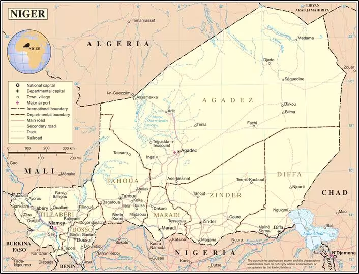 Нігер. Історія.