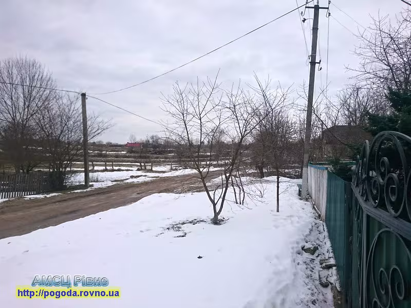 Прогноз погоди по Рівненській області