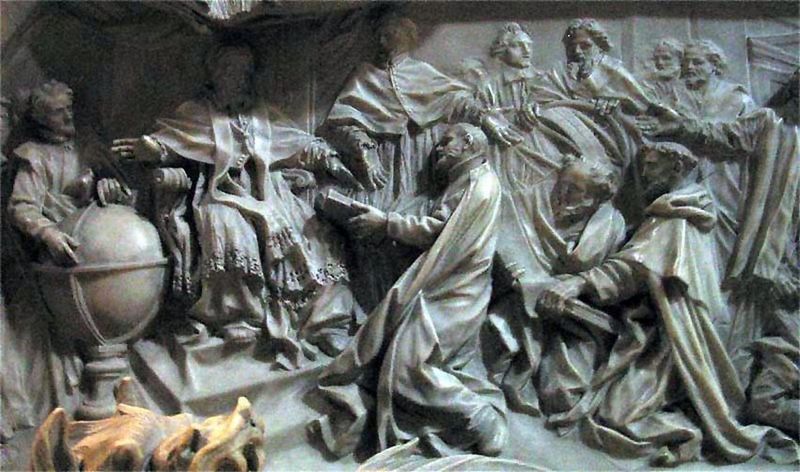 деталь гробниці папи Григорія XIII